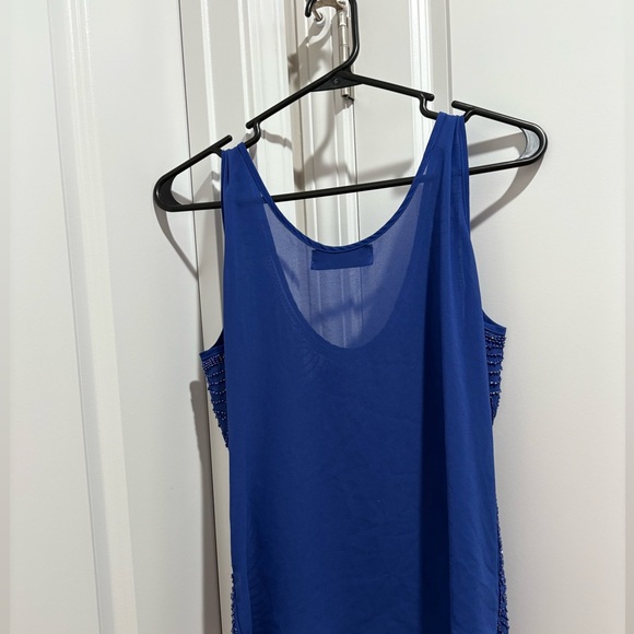 Blue Rain Sapphire Embellished Tank Top - Picture 3 of 4
